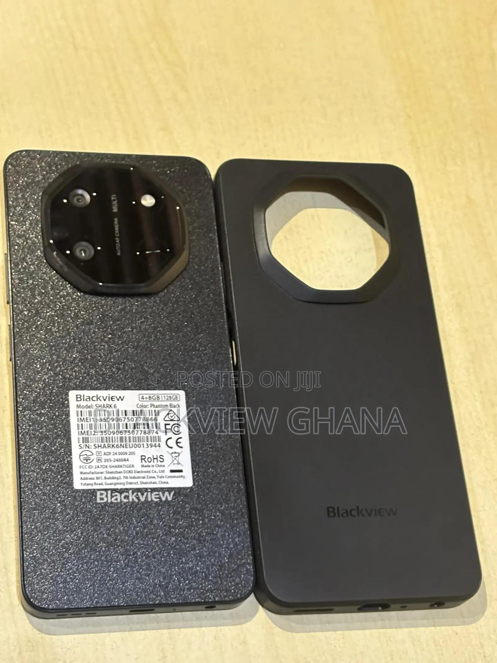 New Blackview Shark 6 128 GB Black