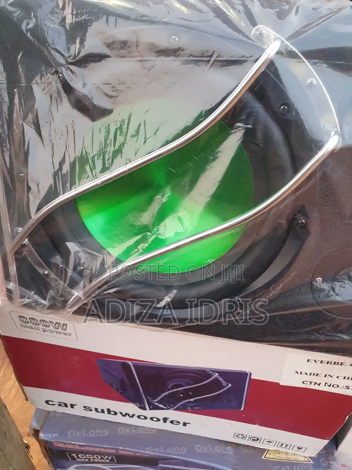 10 Inches Green Subwoofer