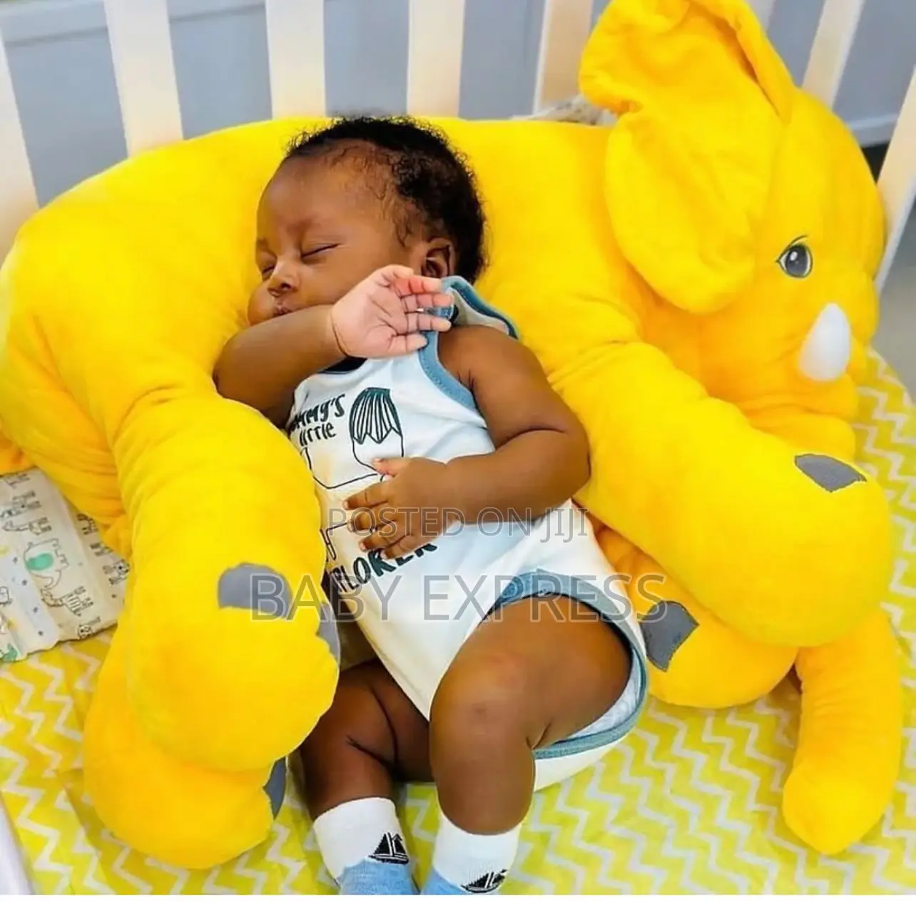 Ultra-soft Baby Multi-purpose Elephant Support Play Pillow