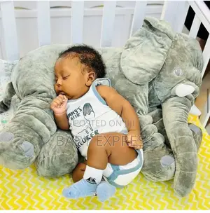 Ultra-soft Baby Multi-purpose Elephant Support Play Pillow
