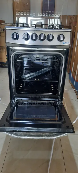 Pearl 4 Burner Gas Stove With Oven and Grill