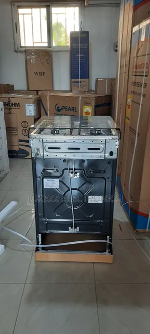 Pearl 4 Burner Gas Stove With Oven and Grill