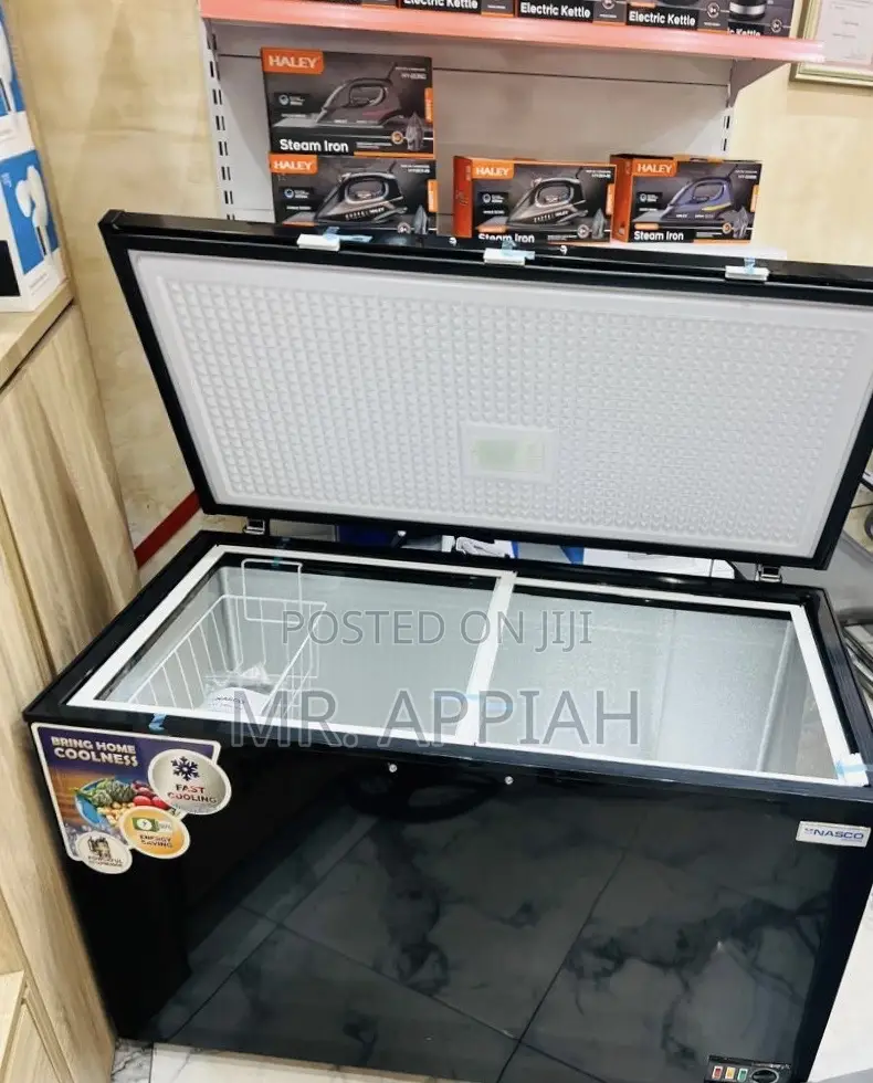 Extremely Durable Nasco Nas-475fl 1 Door Freezer(Black)400l