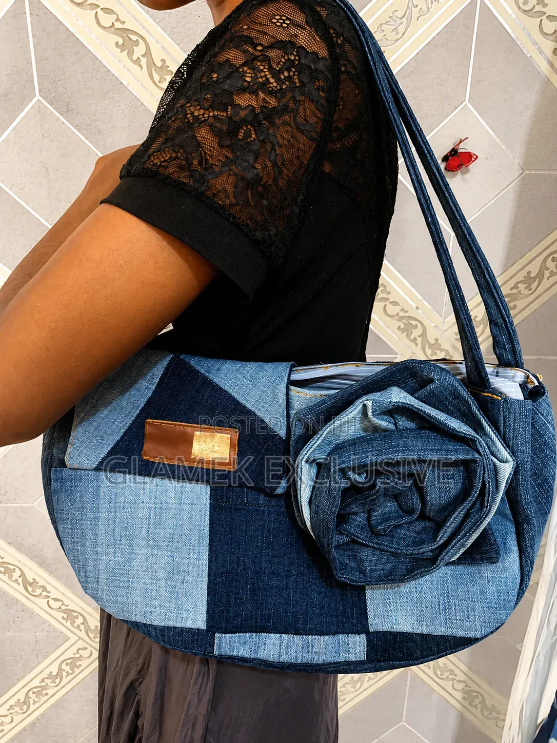 Denim Handbag