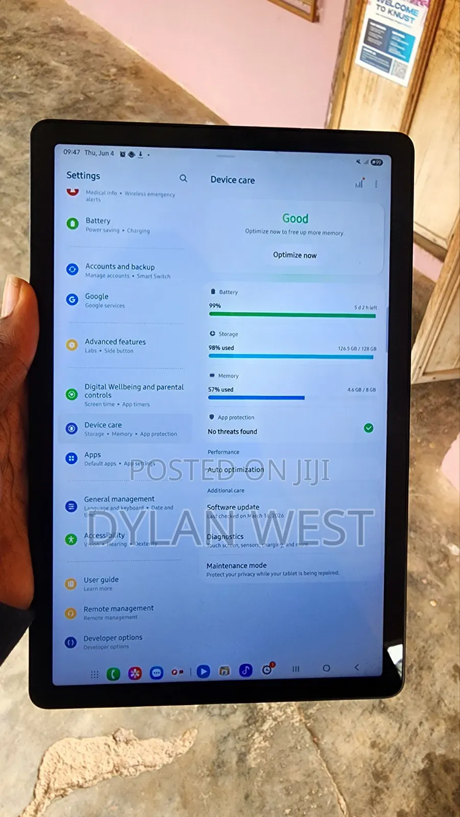 Samsung Galaxy Tab A9+ 128 GB Black