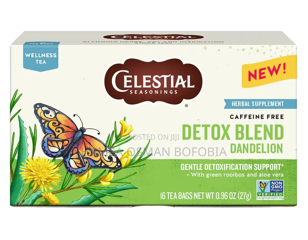 Detox Blend Dandelion Wellness Tea Sleepytime Detox Wellness Tea