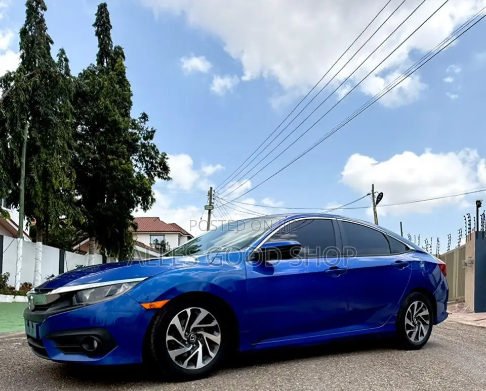 Honda Civic EX 4dr Sedan (2.0L 4cyl) 2017 Blue