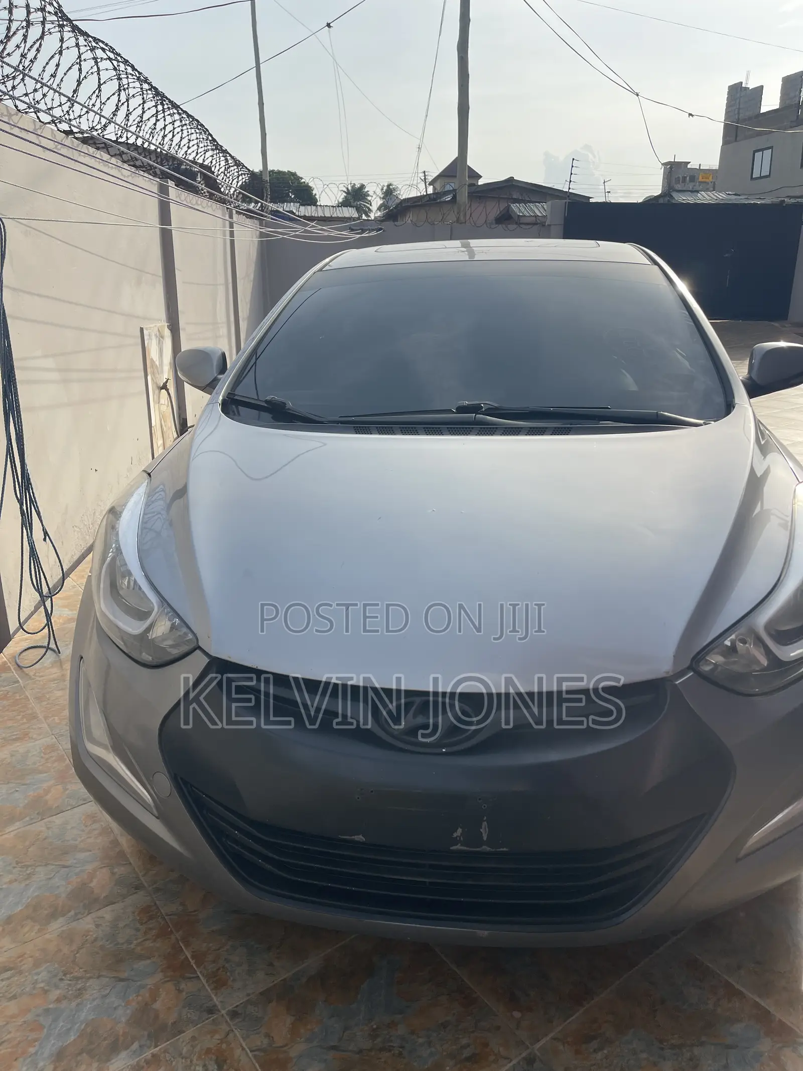Hyundai Elantra Limited 4dr Sedan (1.8L 4cyl 6A) 2014 Gray