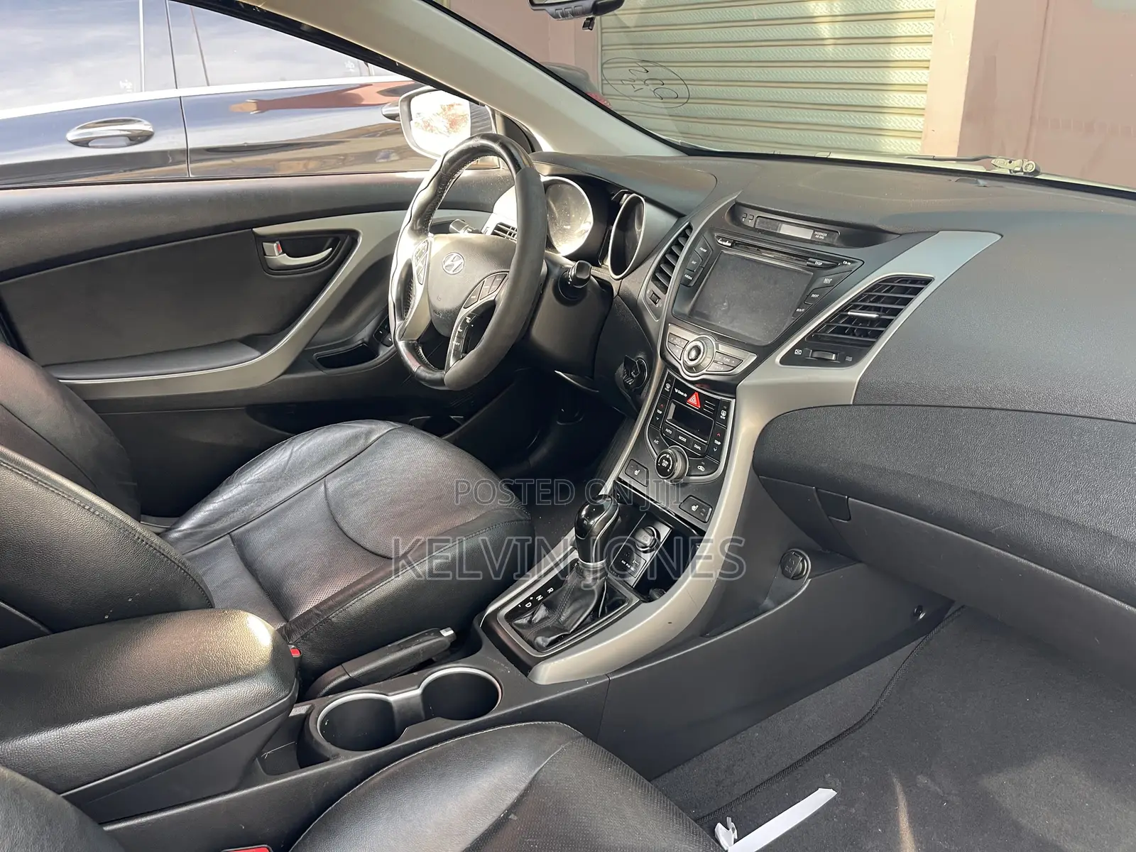 Hyundai Elantra Limited 4dr Sedan (1.8L 4cyl 6A) 2014 Gray