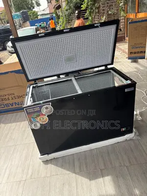 Nasco 400l Black Chest Freezer Premium Storage in Style
