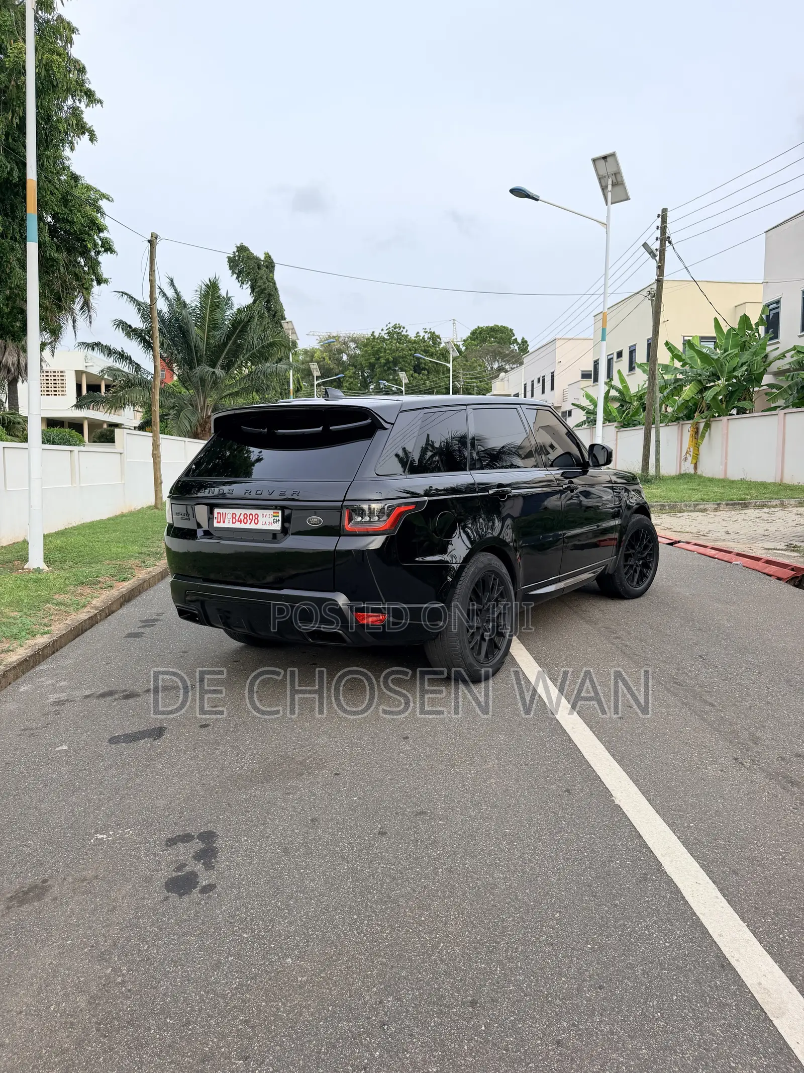Land Rover Range Rover 3.0L V6 Supercharged HSE 2019 Black