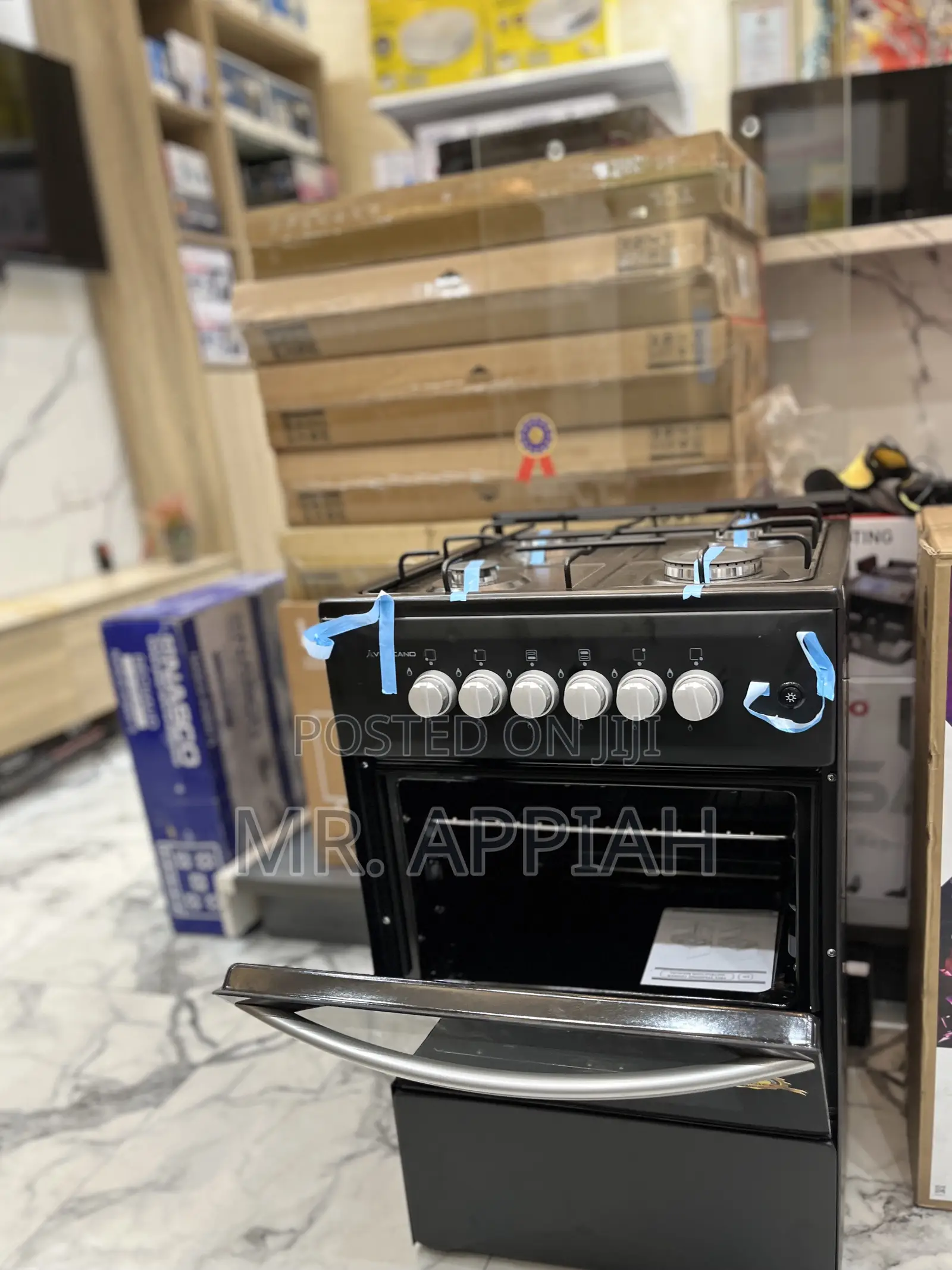 Classic 4b With Oven and Grill(Black) 