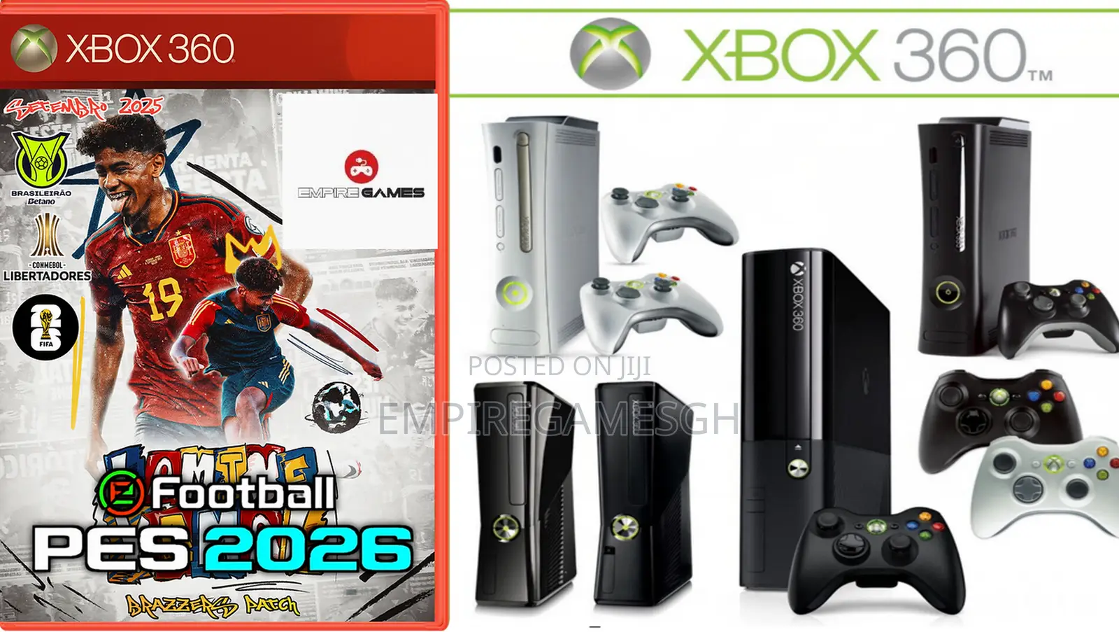 Fc 26 Pes 2026 for Xbox 360 – Real Working