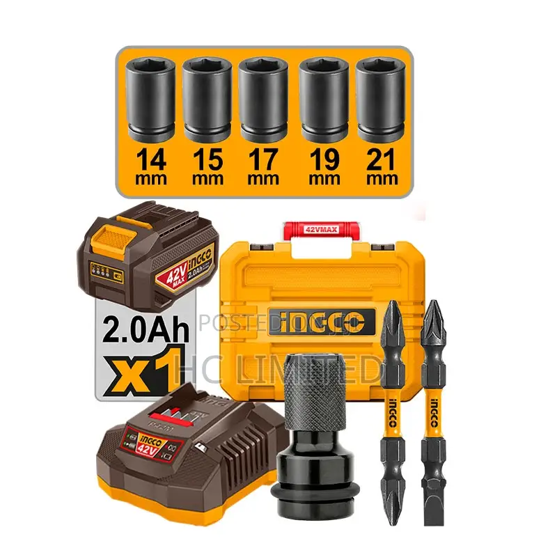 Ingco Cordless Impact Wrench - Ciwli42461