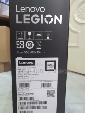 New Laptop Lenovo Legion Pro 7 32GB Intel Core Ultra 9 SSD 2T