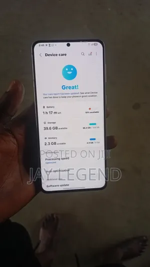 Samsung Galaxy S21+ 5G 128 GB Gray
