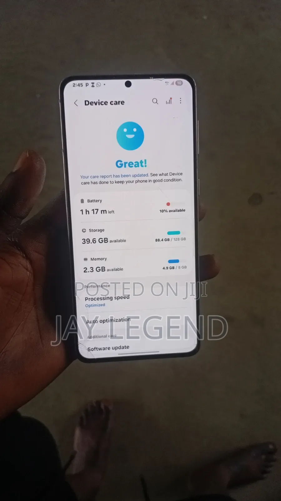 Samsung Galaxy S21+ 5G 128 GB Gray