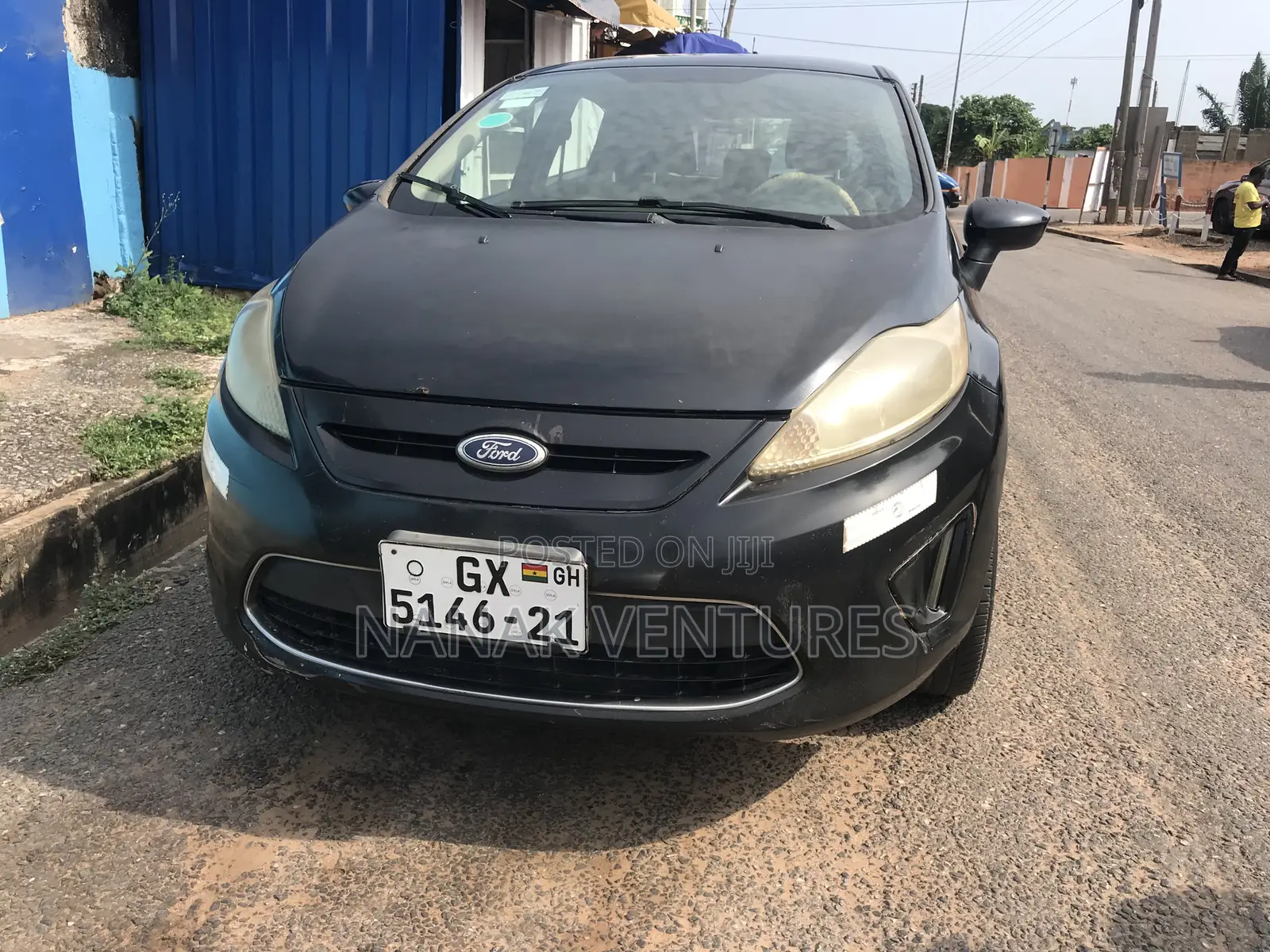 Ford Fiesta SEL Sedan 2012 Black