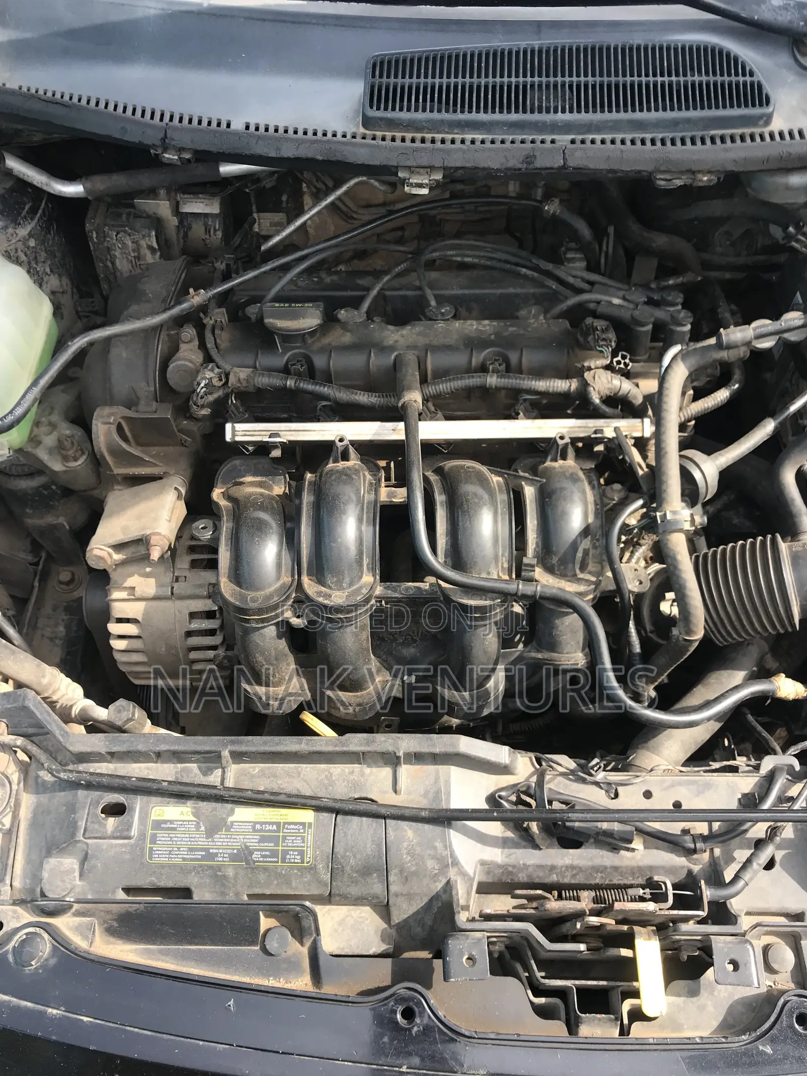 Ford Fiesta SEL Sedan 2012 Black