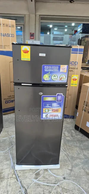 Fast Freezen of Nasco Top Freezer 205l. With Handle Available