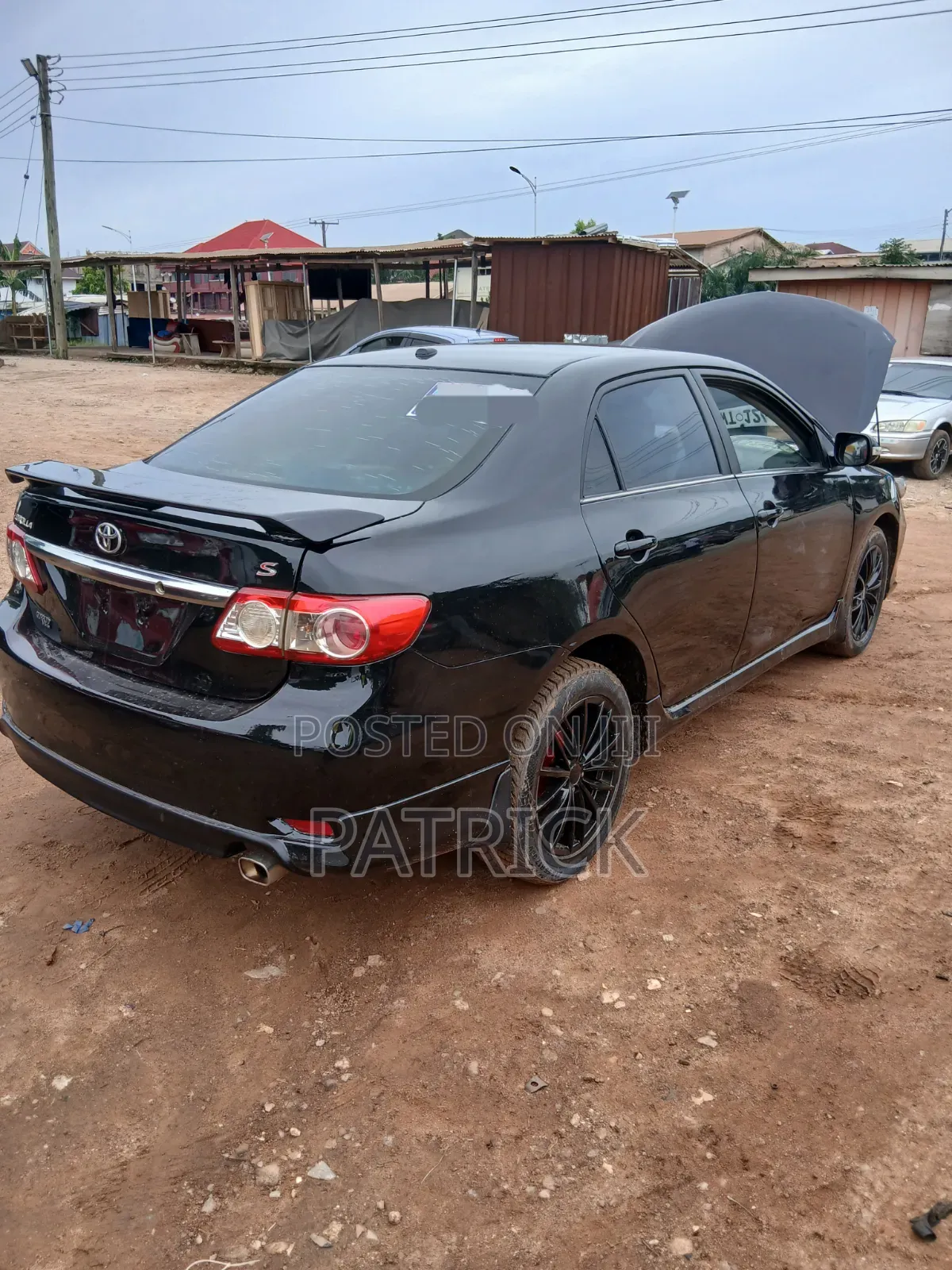 Toyota Corolla S 4dr Sedan (1.8L 4cyl 4A) 2012 Black