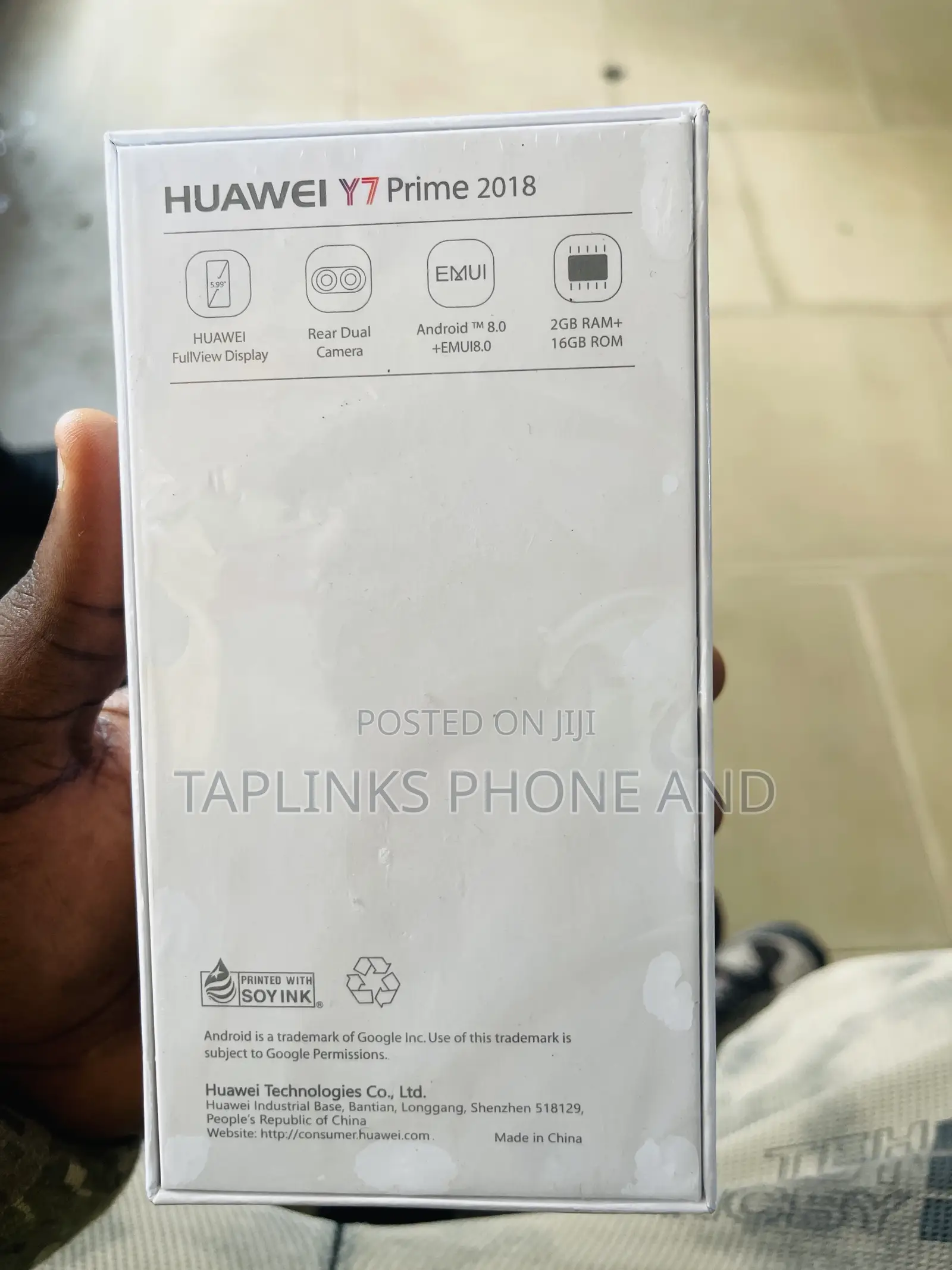 New Huawei Y7 2018 16 GB Gold