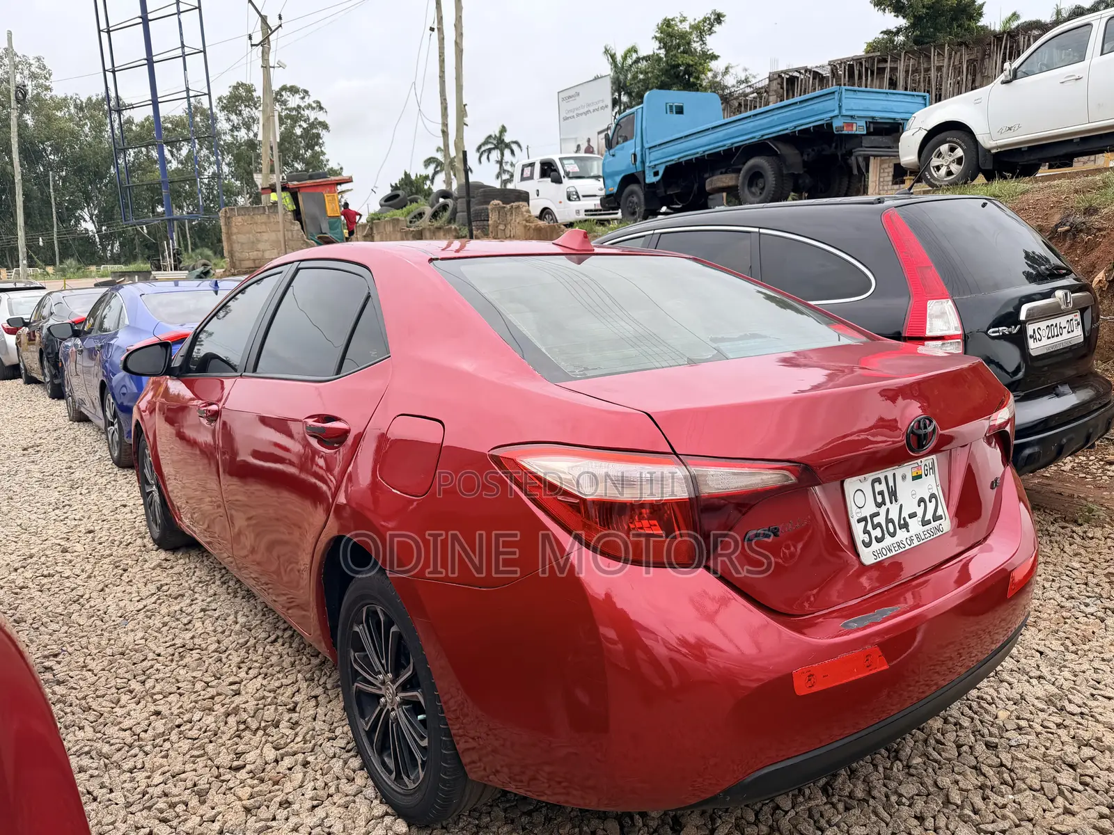 Toyota Corolla 2014 Red