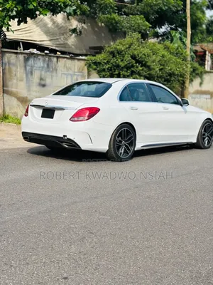 Mercedes-Benz C300 Base C300 AWD 4MATIC Sedan 2018 White