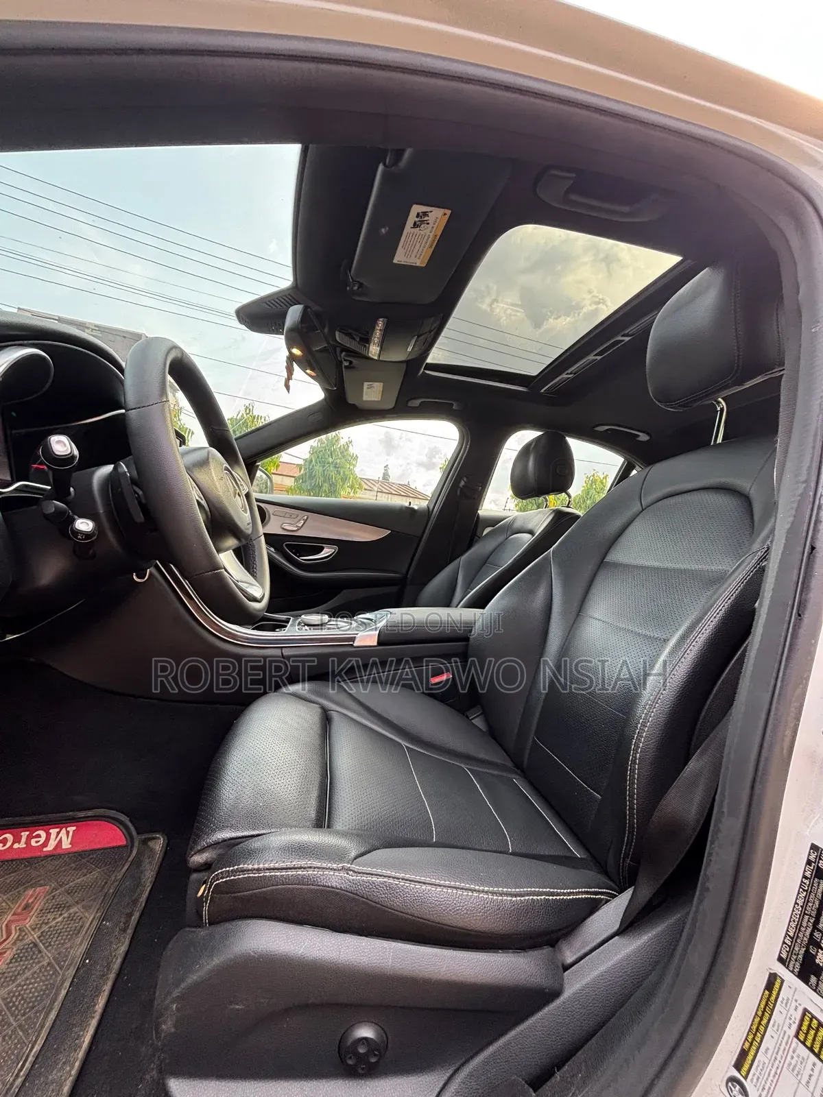 Mercedes-Benz C300 Base C300 AWD 4MATIC Sedan 2018 White