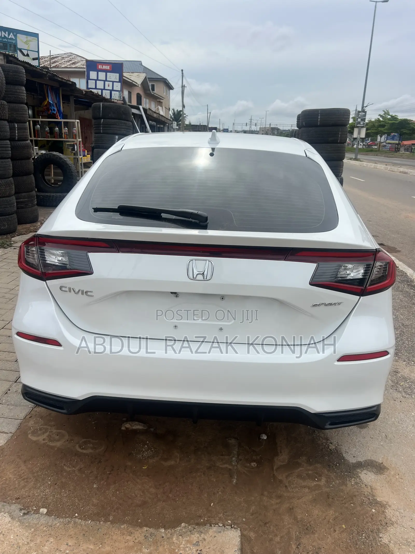 Honda Civic Sport CVT 2023 White