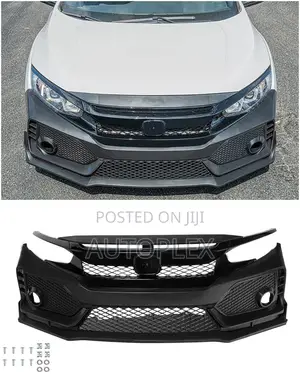 Honda Civic Front Bumper Upgrade Gt Style Rs Style 2016,2017,2018,2019