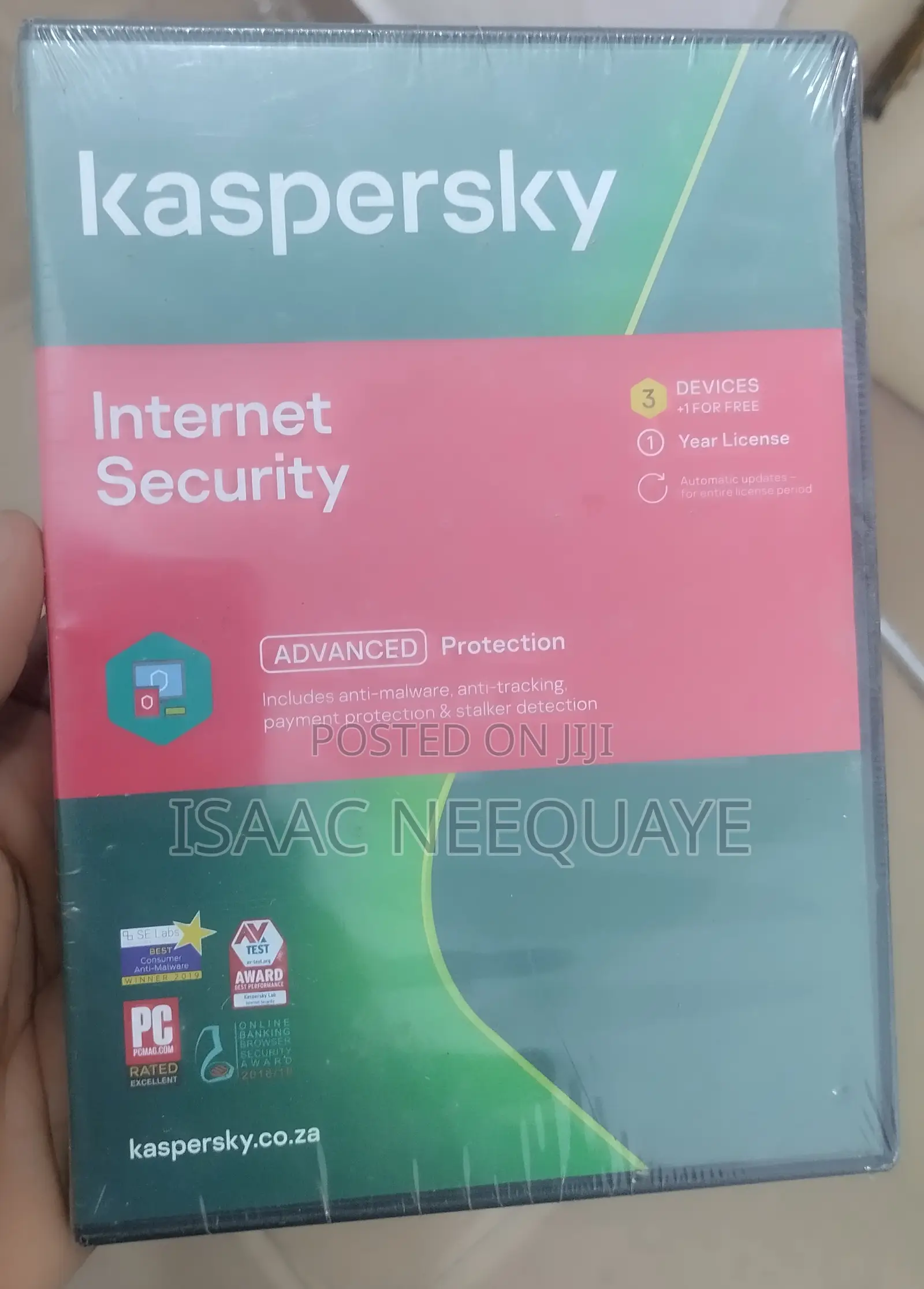 Kaspersky Internet Security for (3+1) Four Devices