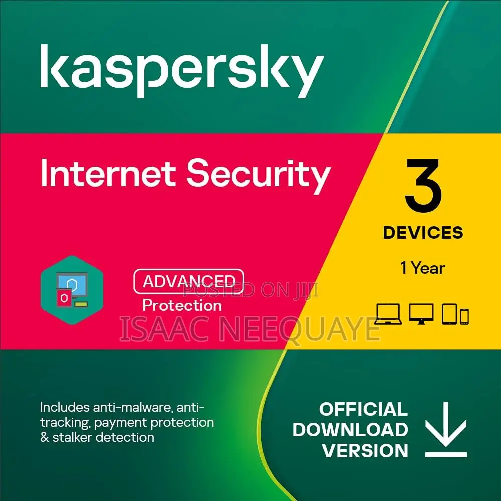 Kaspersky Internet Security for (3+1) Four Devices