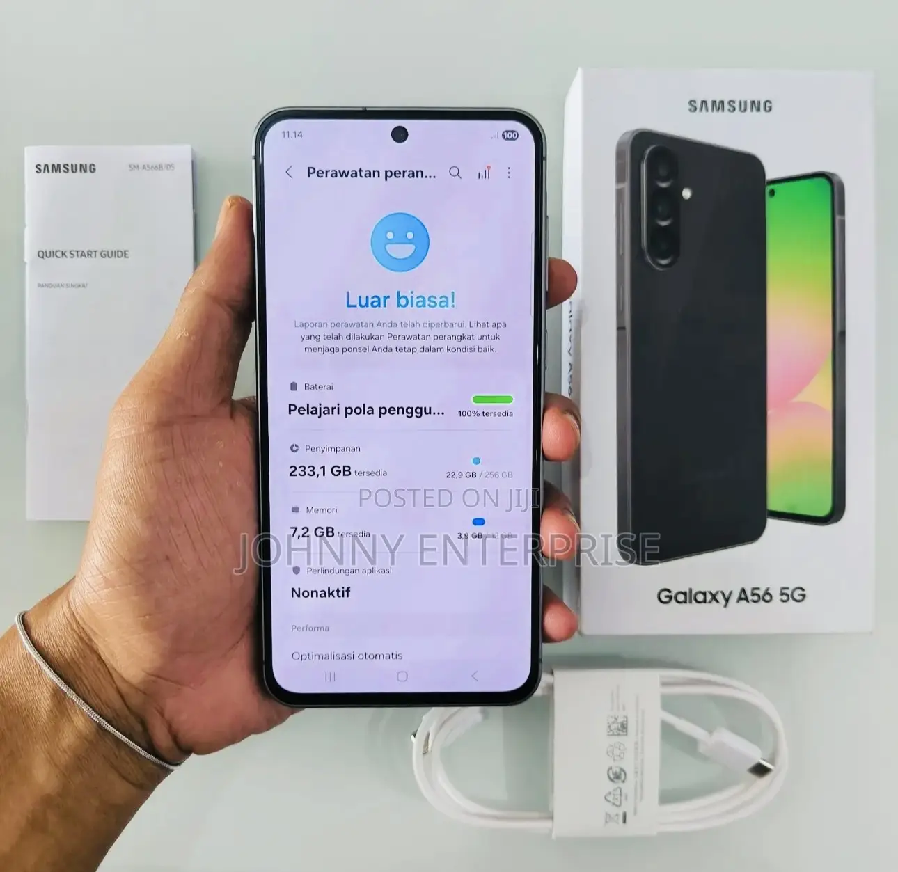 New Samsung Galaxy A56 256 GB Black