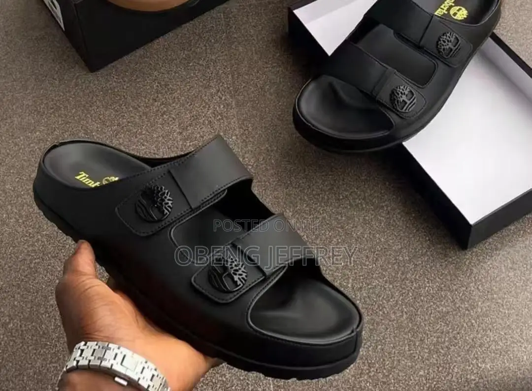 Original Timberland Slides in Brown or Black