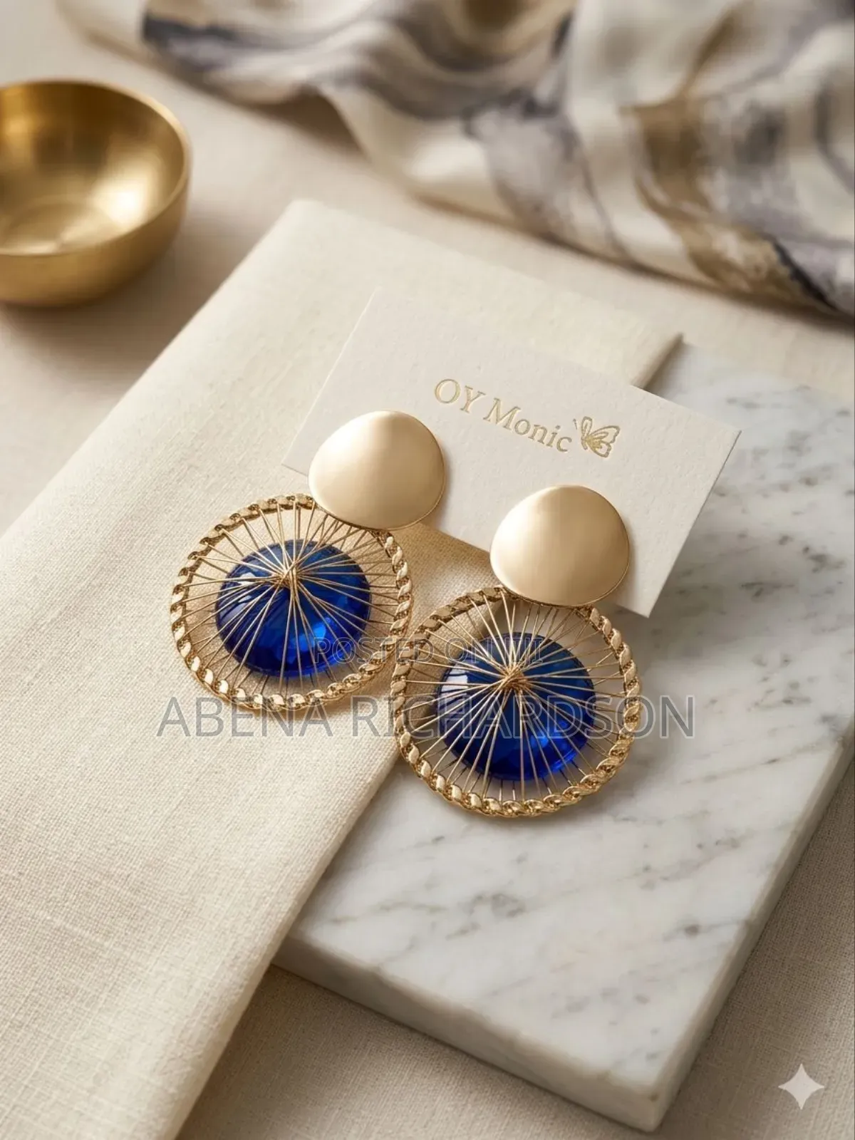 Beach Floral Earrings