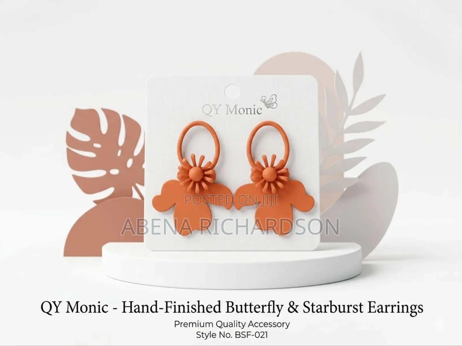 Beach Floral Earrings