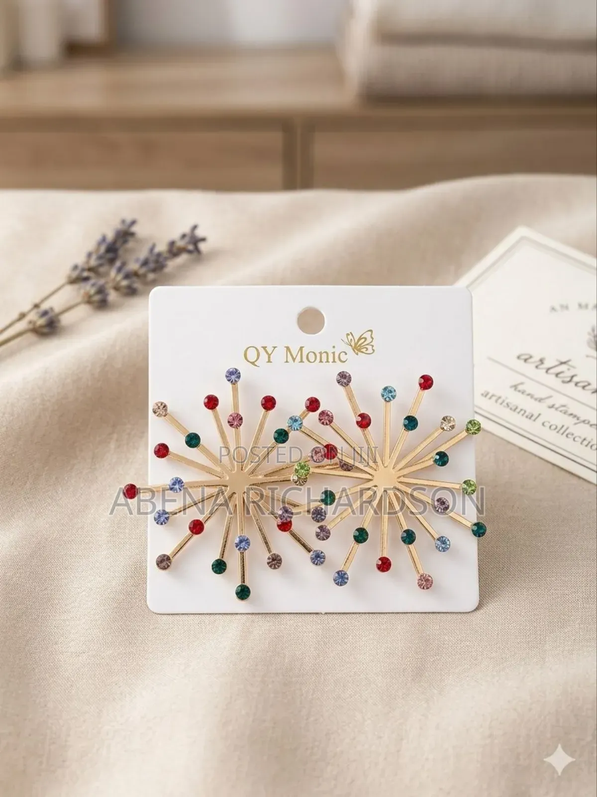 Beach Floral Earrings