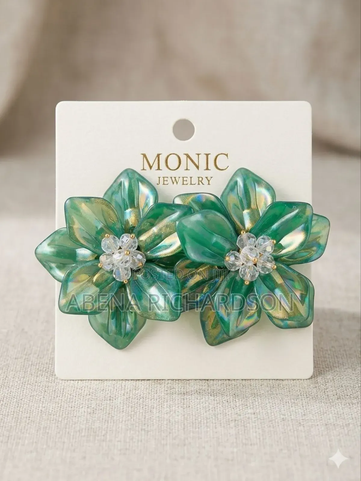 Beach Floral Earrings