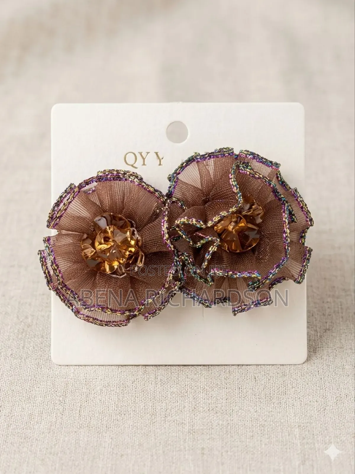 Beach Floral Earrings