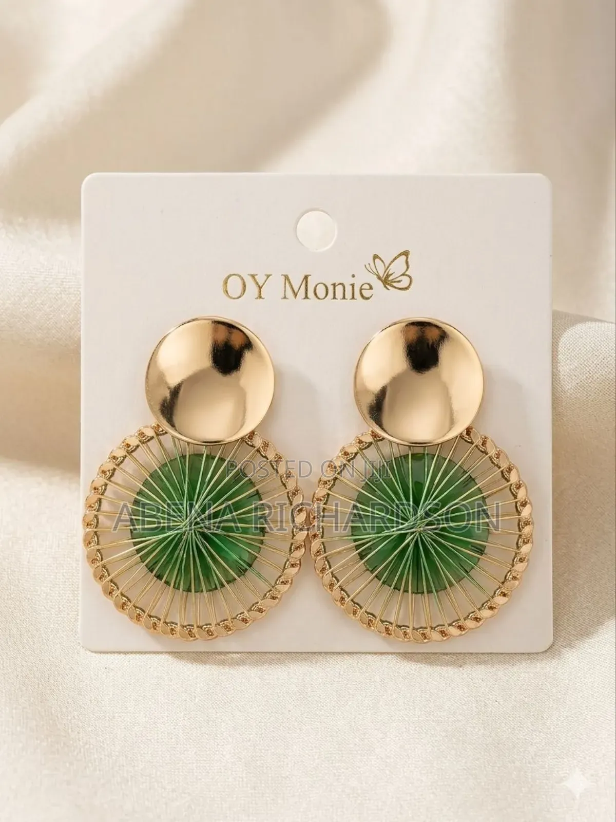 Beach Floral Earrings