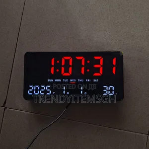 Led Digital Clock (10x5inch)