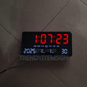 Led Digital Clock (10x5inch)