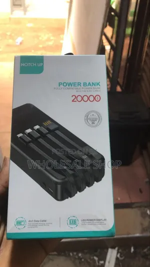 Notch Up 20,000mah Power Bank