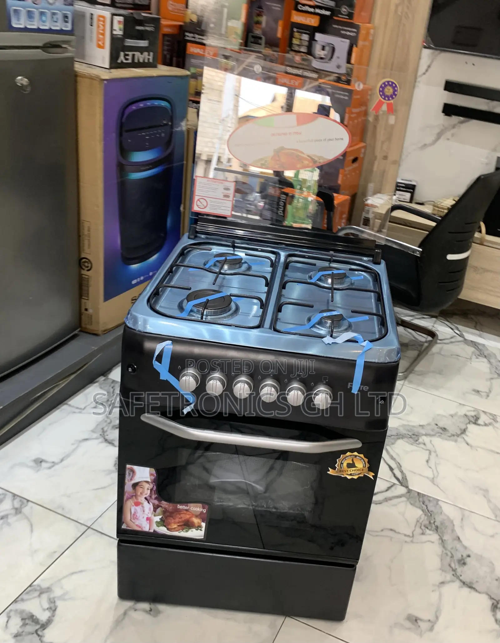 Shop Good Ferre 60x60cm 4-Burner Freestanding Gas Cooker With Oven