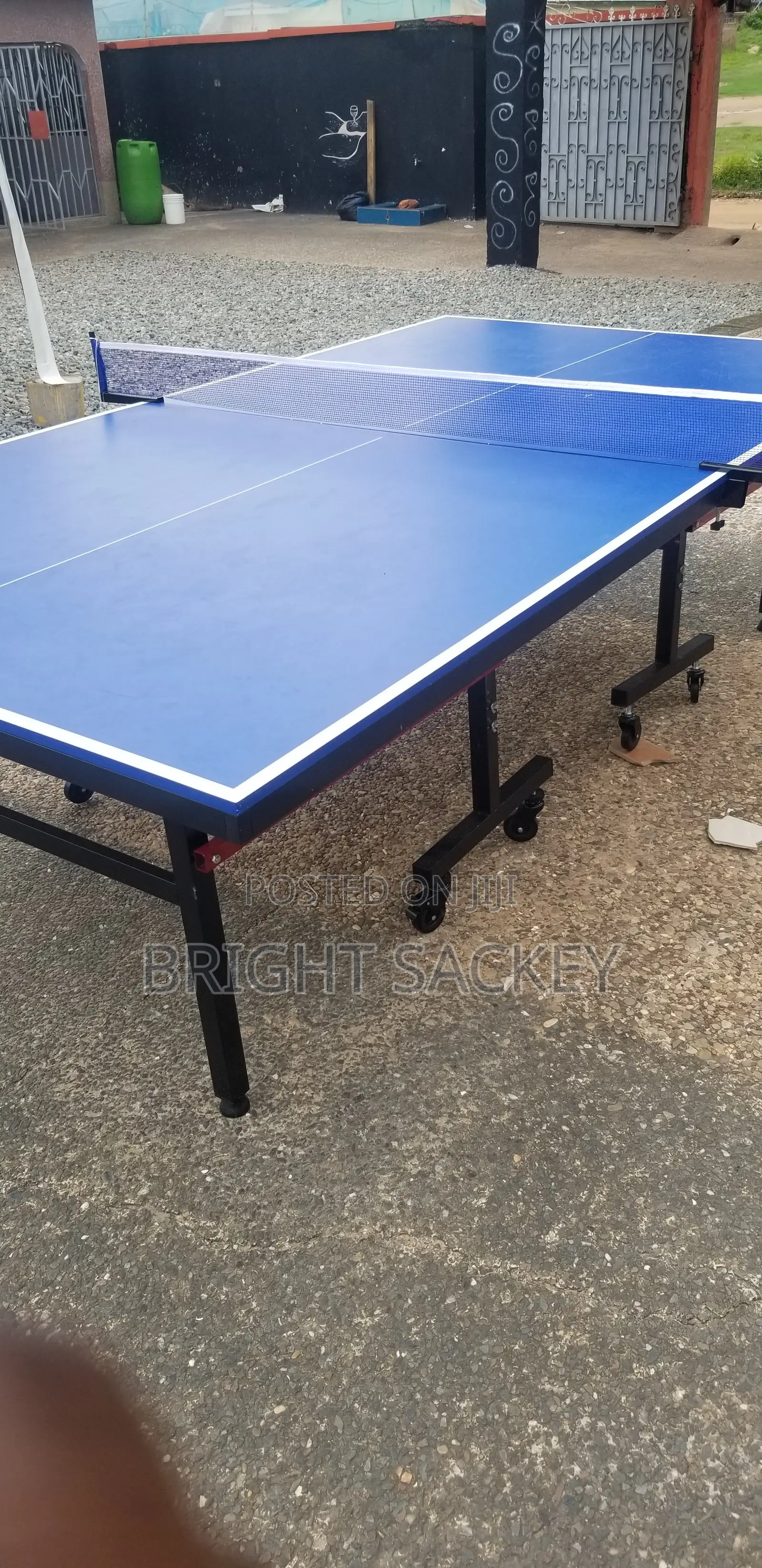 Foldable Table Tennis Board Waterproof (Original) With All Accessories
