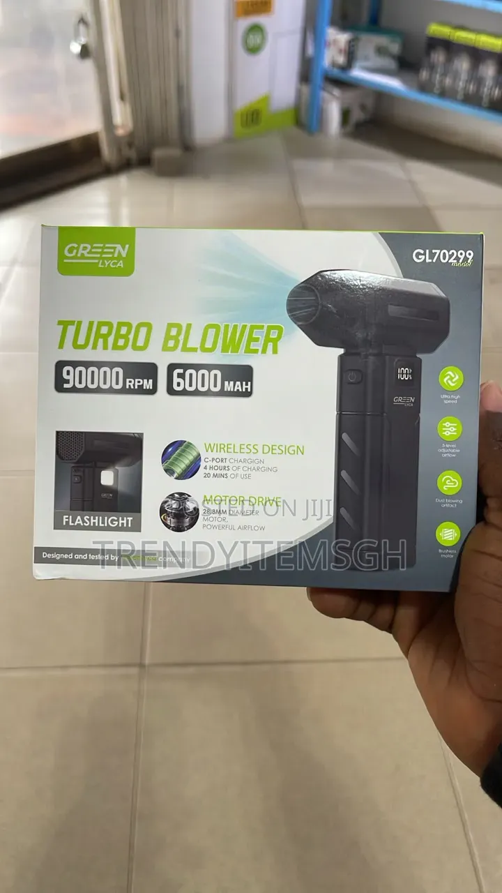 6000mah Turbo Blower