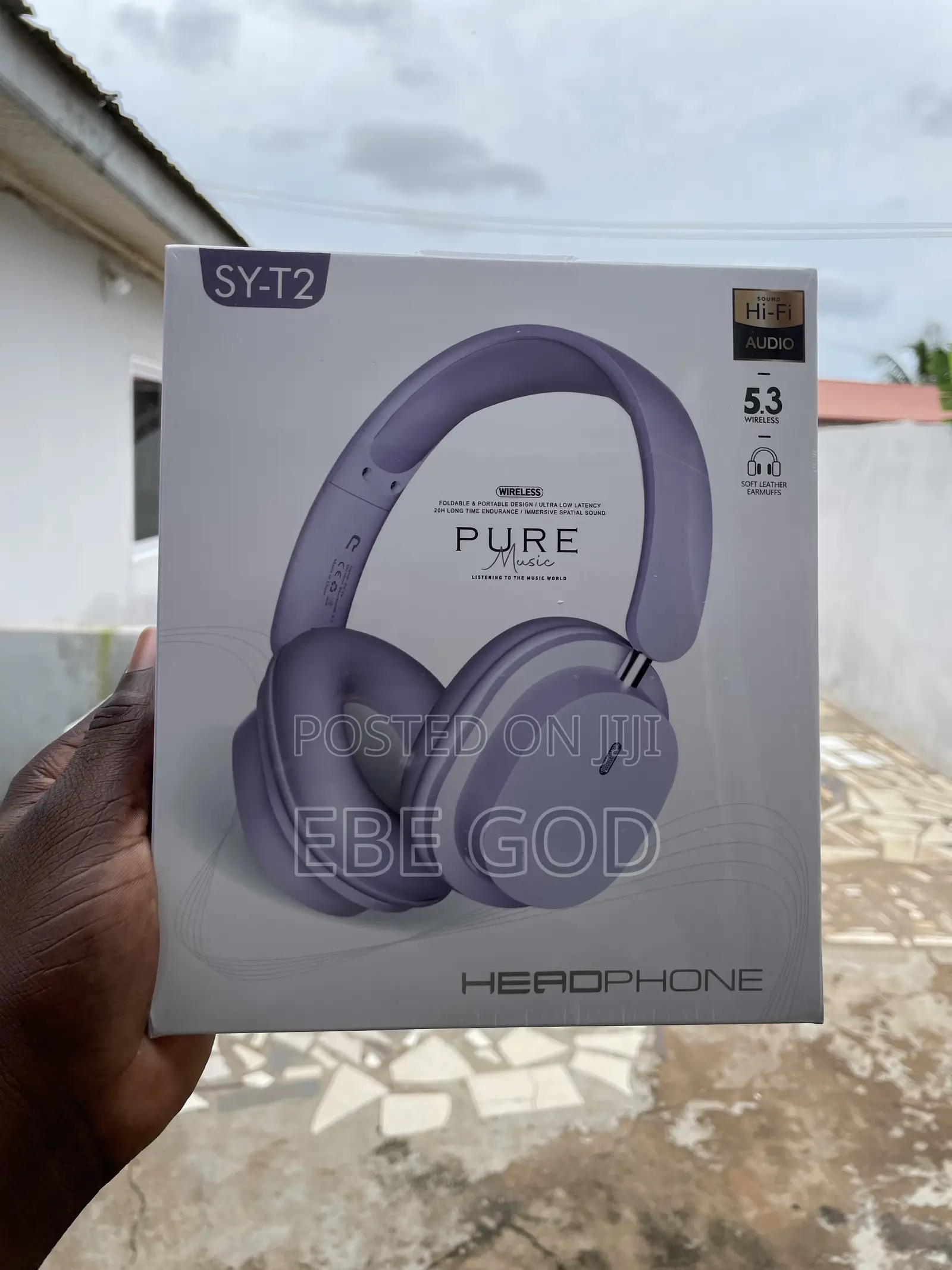 High Performance Bluetooth Headset - Purple