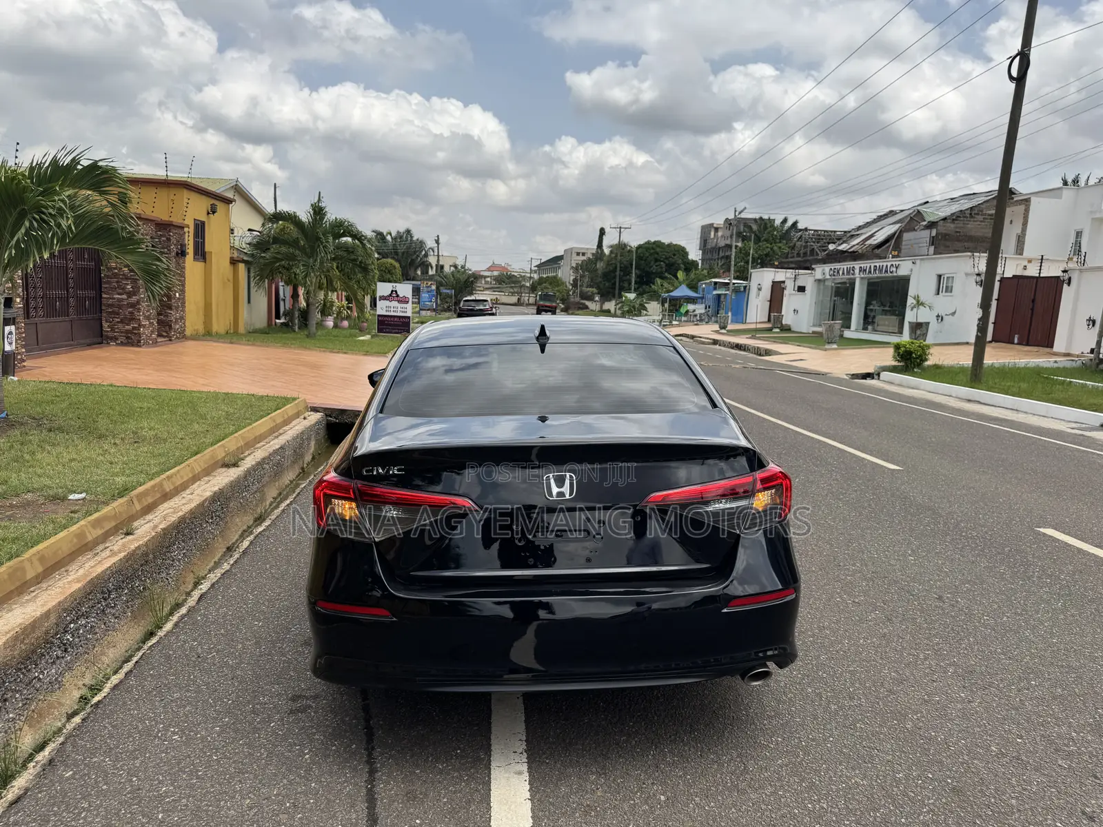 Honda Civic Sport CVT 2024 Black