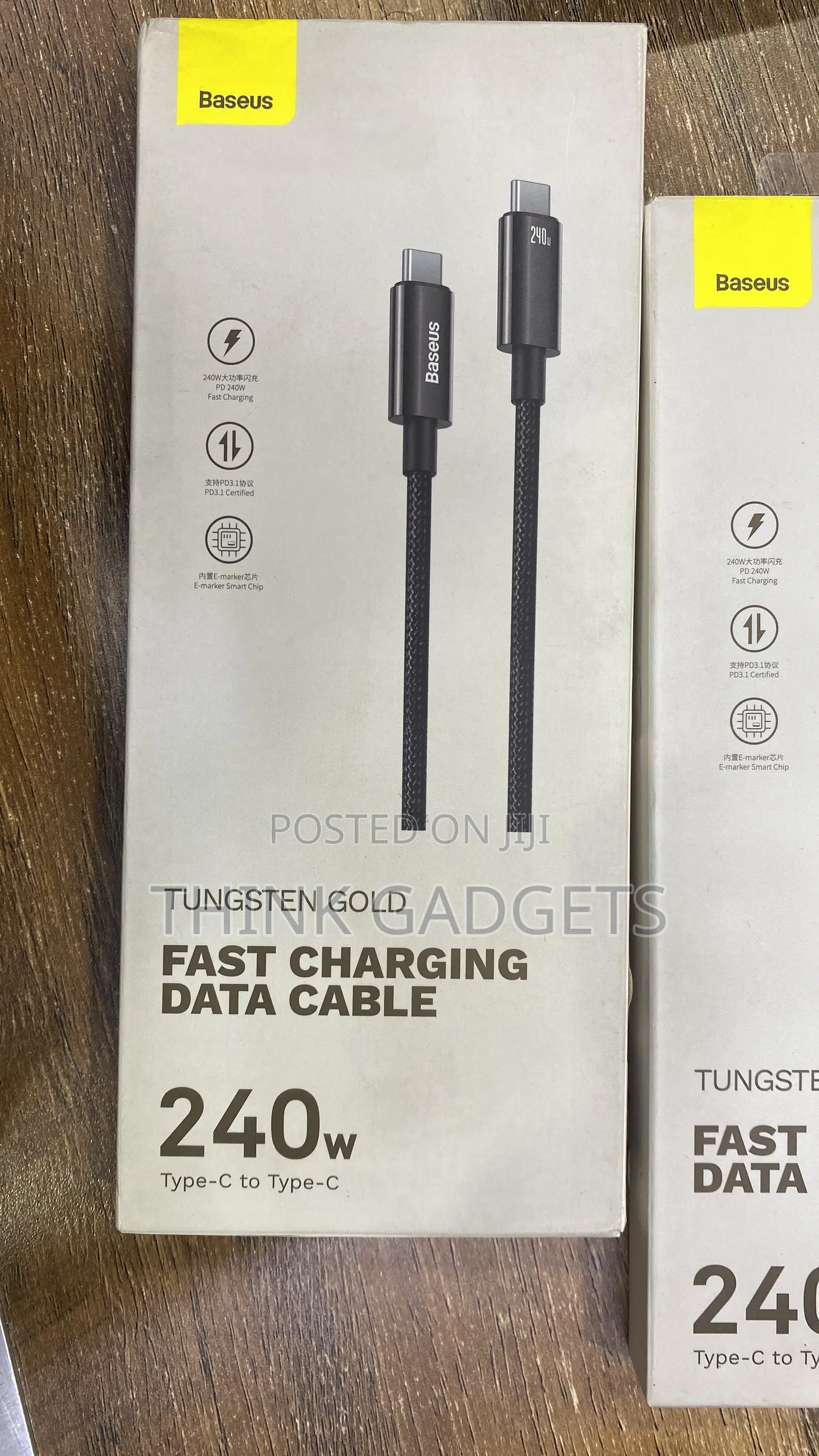 Fast Charging Data Cable 240w